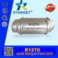 manufacture R1270 refrigerant gas in CE refillable cylinder for replacement r502